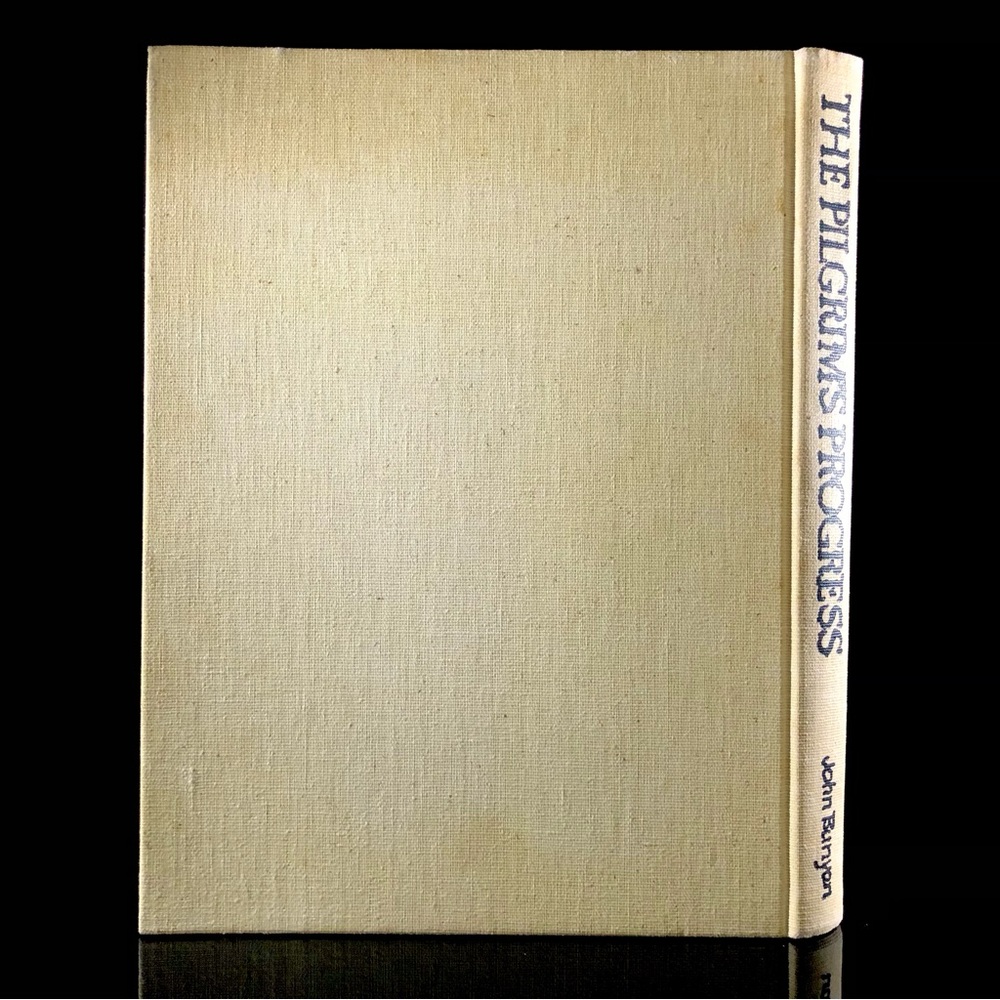 The Pilgrim’s Progress Book John Bunyan Hardcover 1972 Kingsport Press Large - Picture 9 of 16